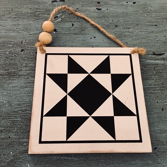 🛒2/$18!🛒 Painted Quilt Handcrafted Sign - Picture 3 of 6